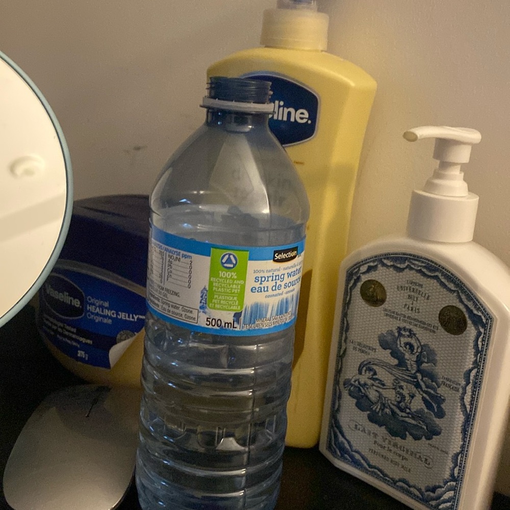 Leftover Water Bottle